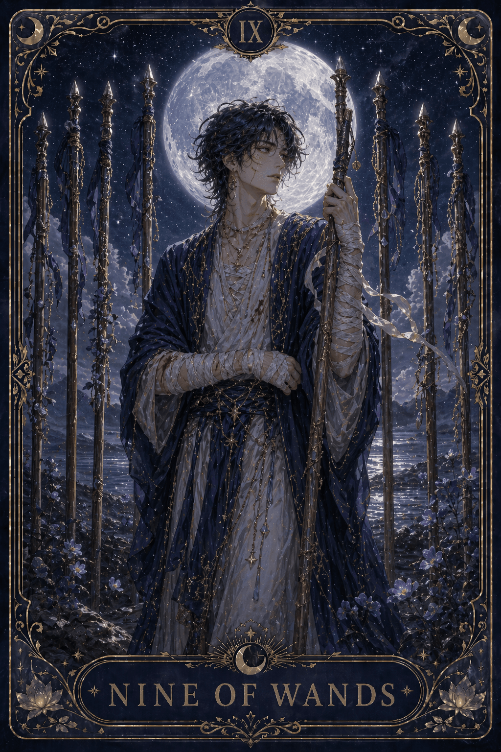 9 완드 · Nine of Wands