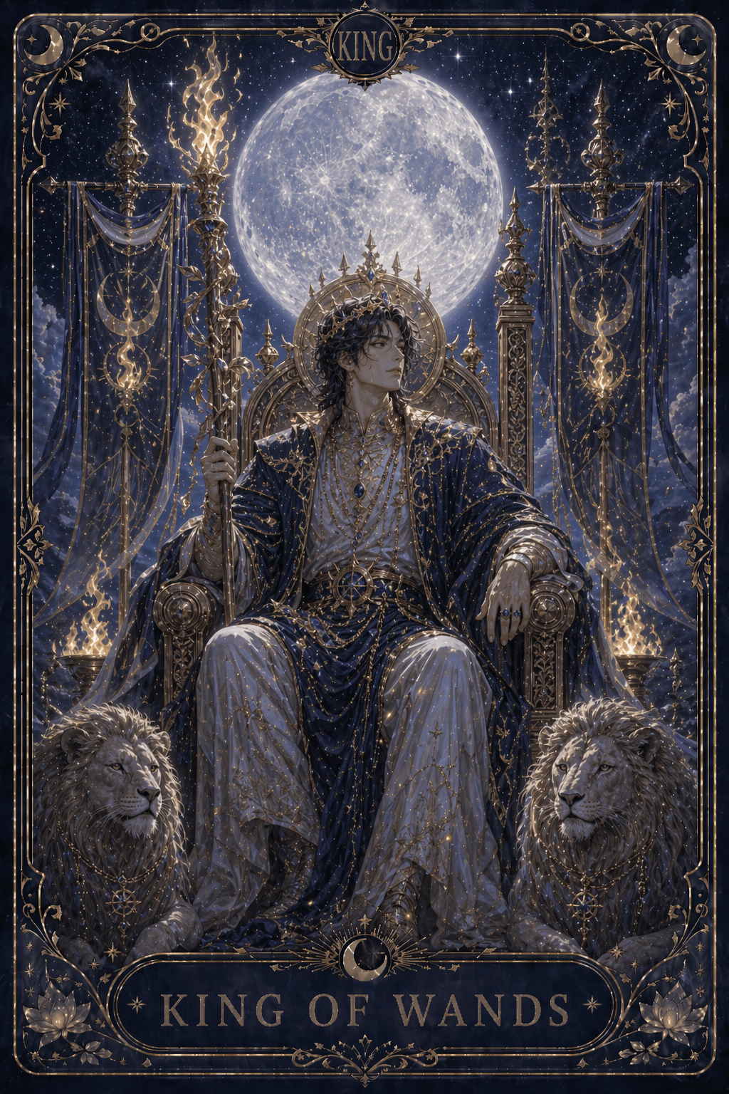 왕 완드 · King of Wands