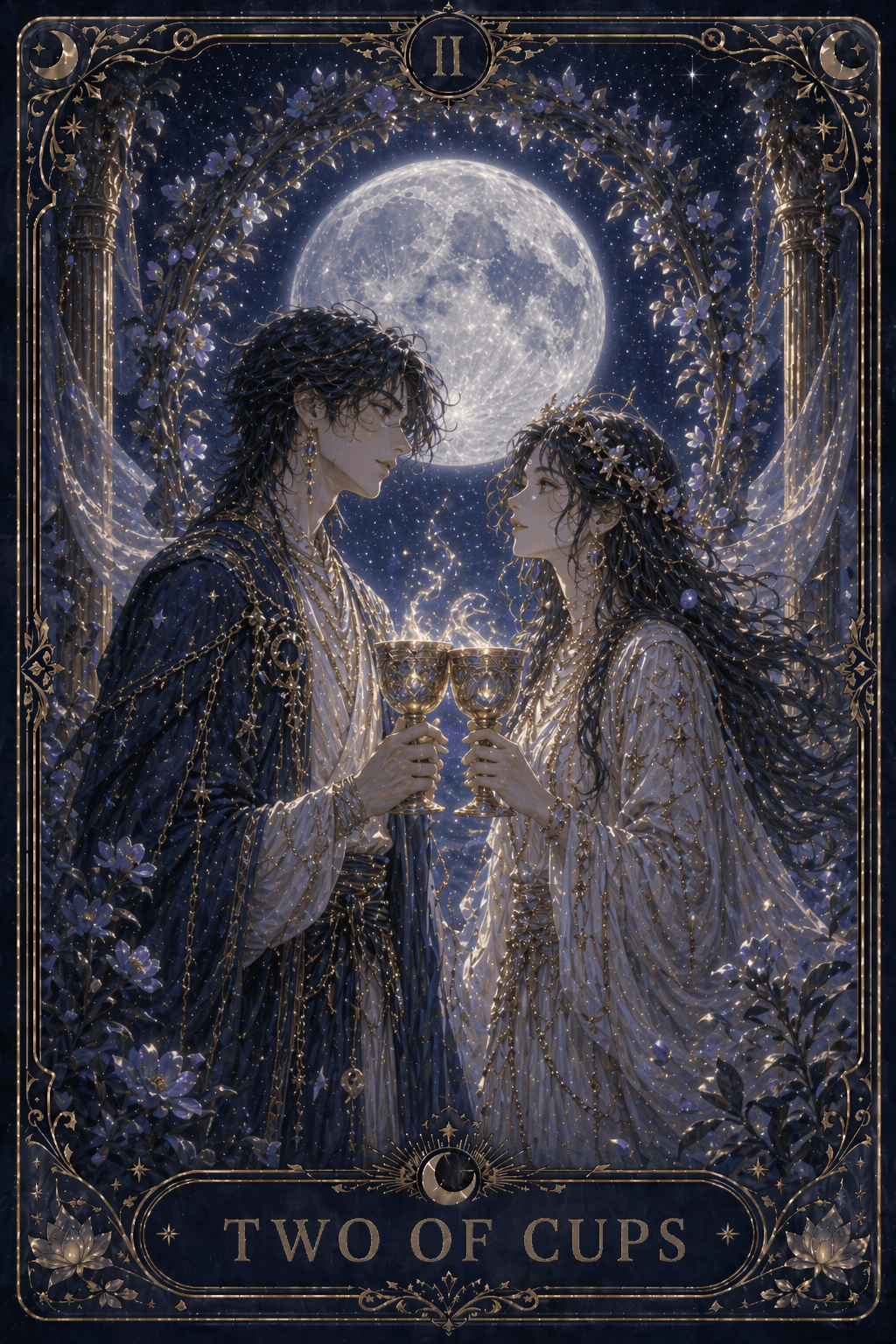2 컵 · Two of Cups