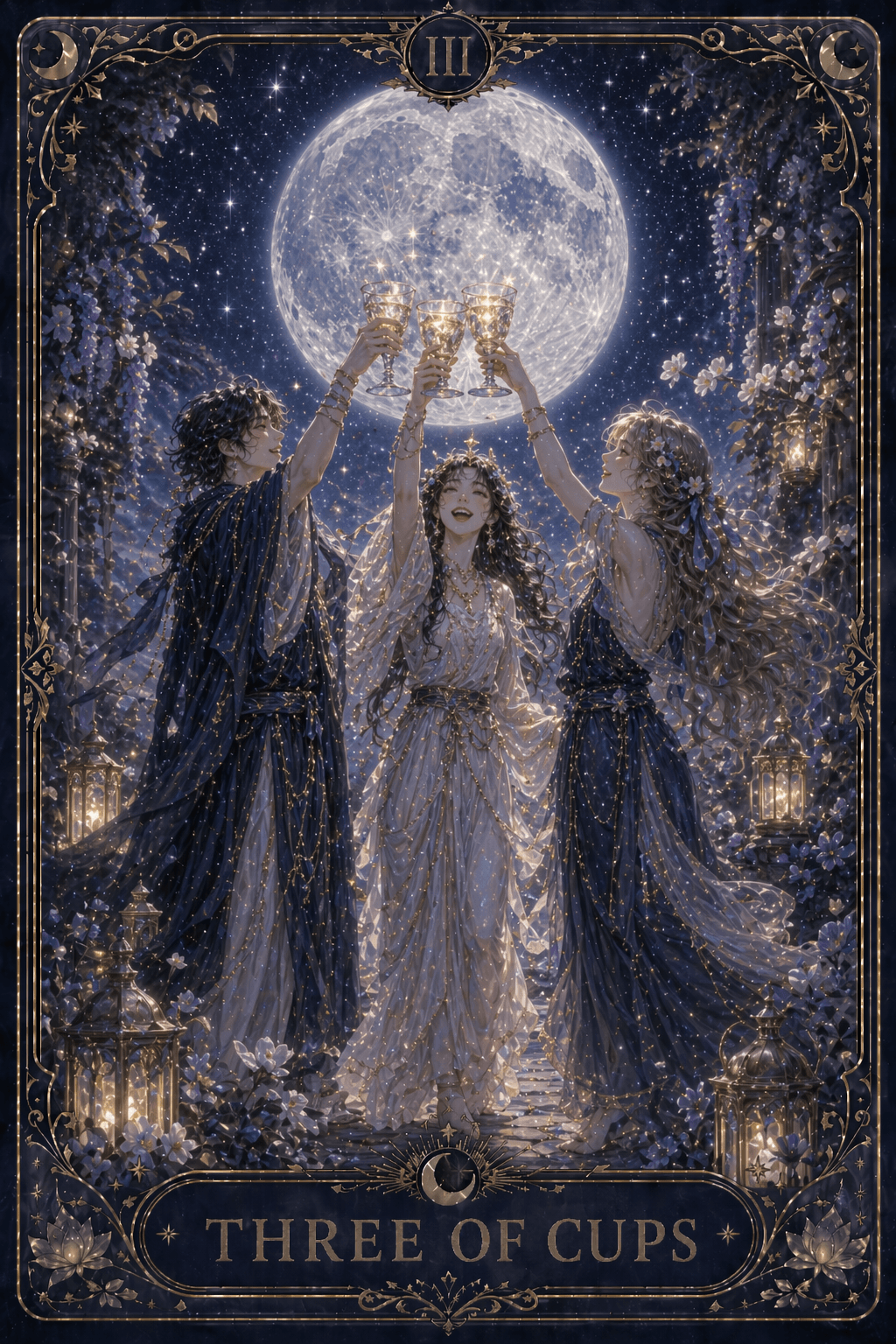 3 컵 · Three of Cups