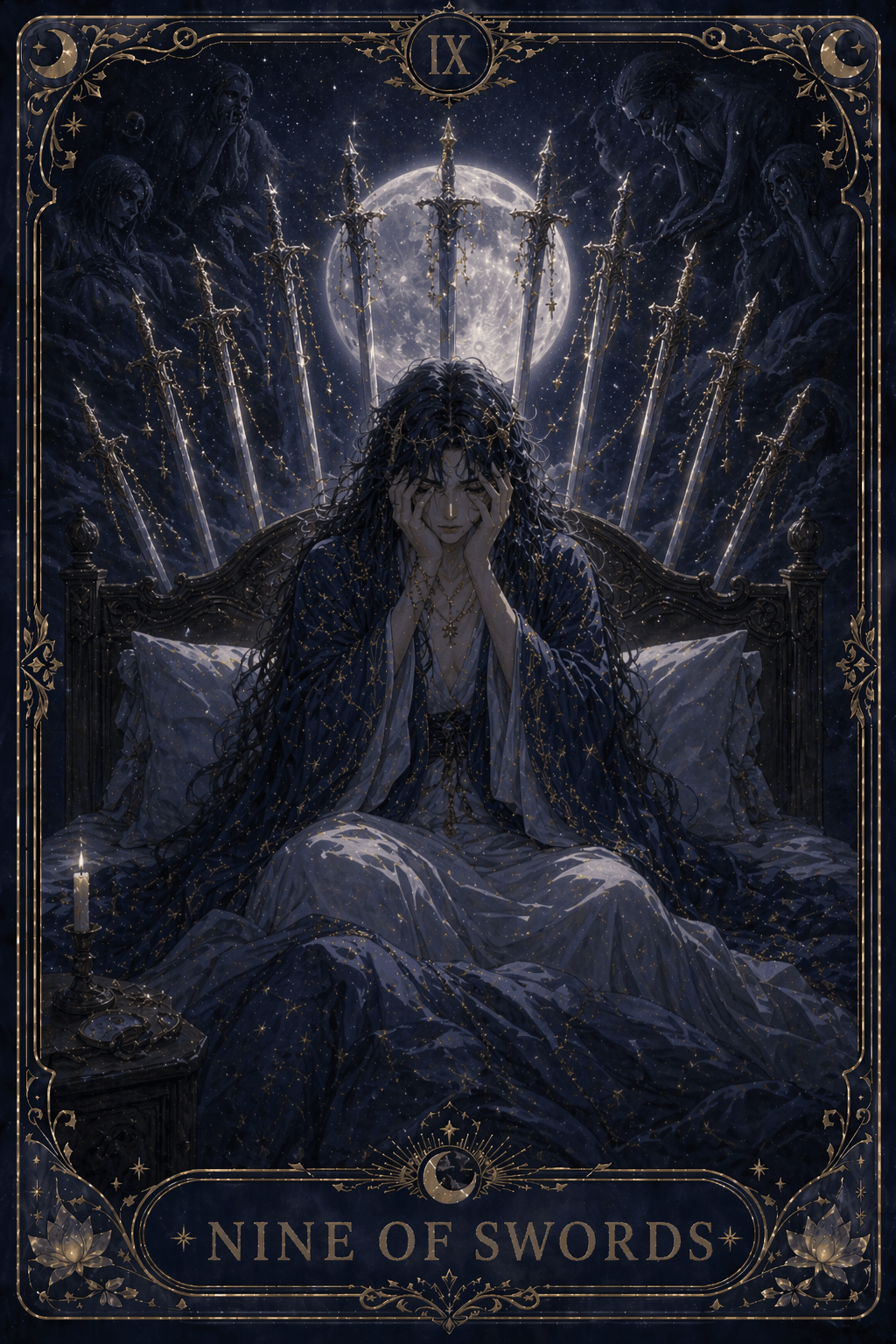 9 소드 · Nine of Swords