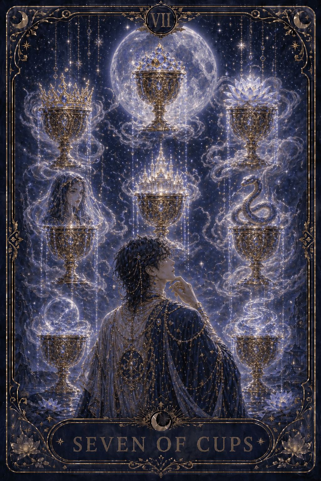 7 컵 · Seven of Cups