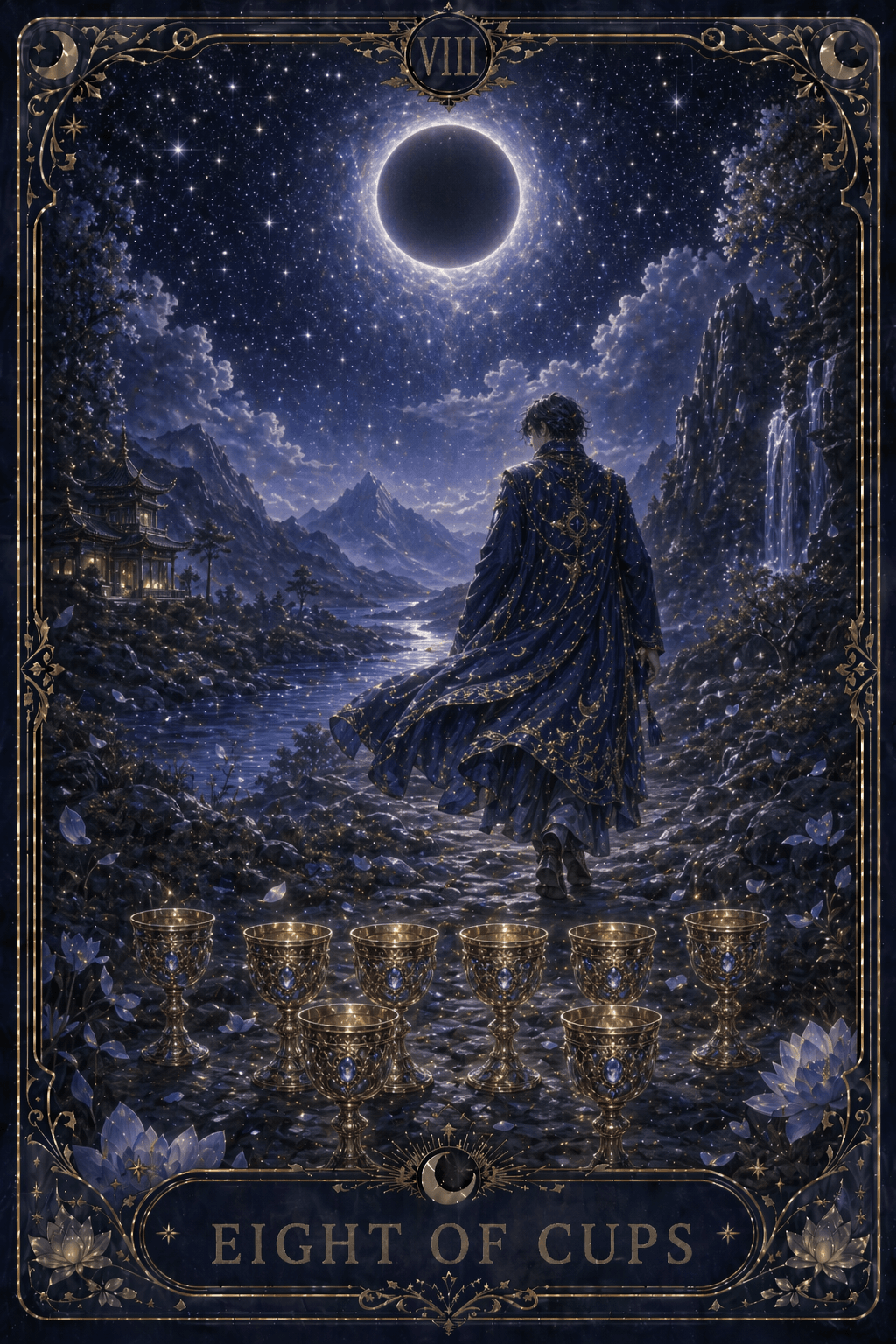 8 컵 · Eight of Cups